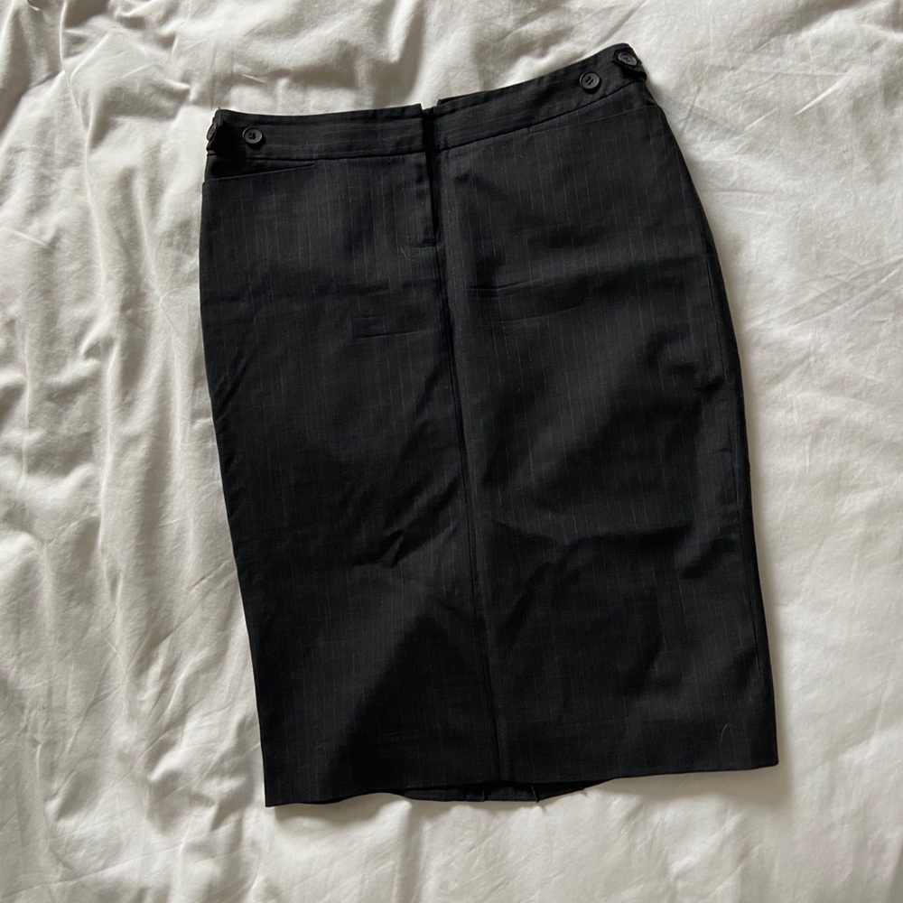 Club Monaco Striped Pencil Skirt